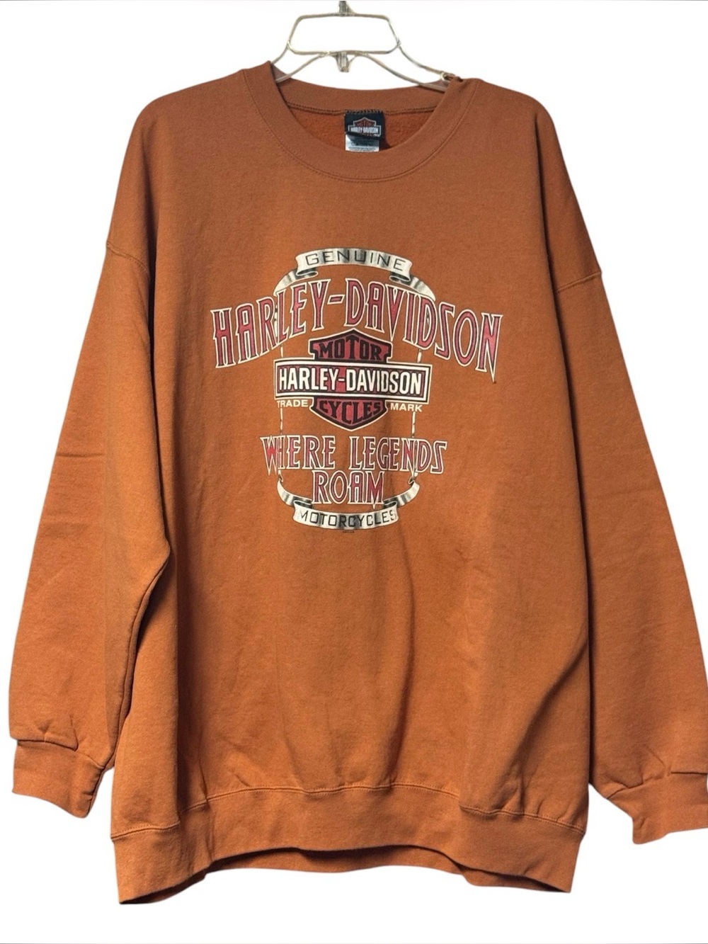 EUC Harley-Davidson crewneck sweatshirt Prague, Czech Republic SZ 2XL